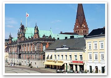 Malmö skyline